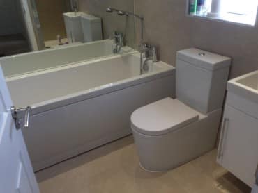 full bathroom works in Swindon